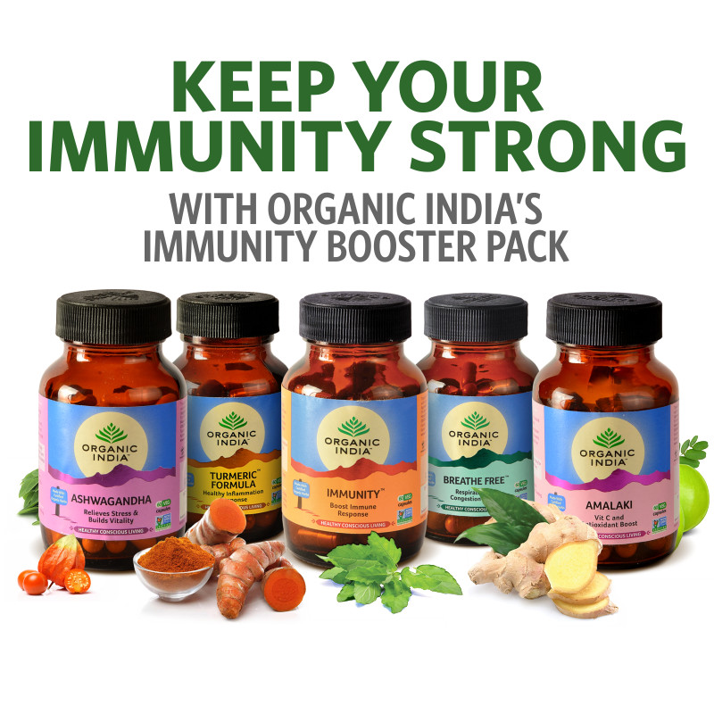 Organic India Shatavari Exp.2025 OFFICIAL USA 3 BOX 180 Caps Hormonal Immunity