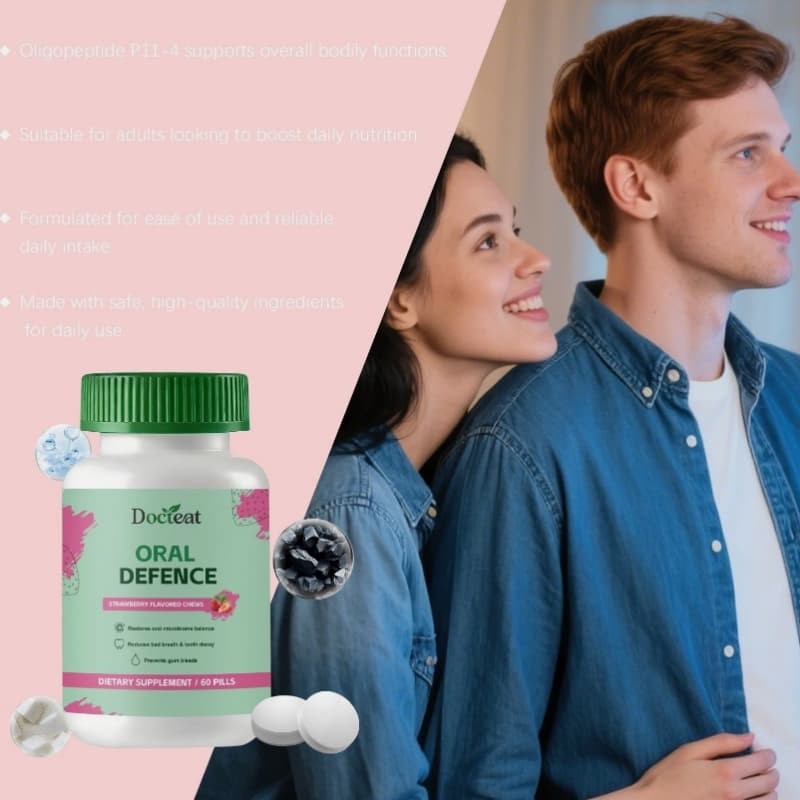 Teeth – Oral Probiotics Supplement Oracare Oral Defence for Fresh Breath,