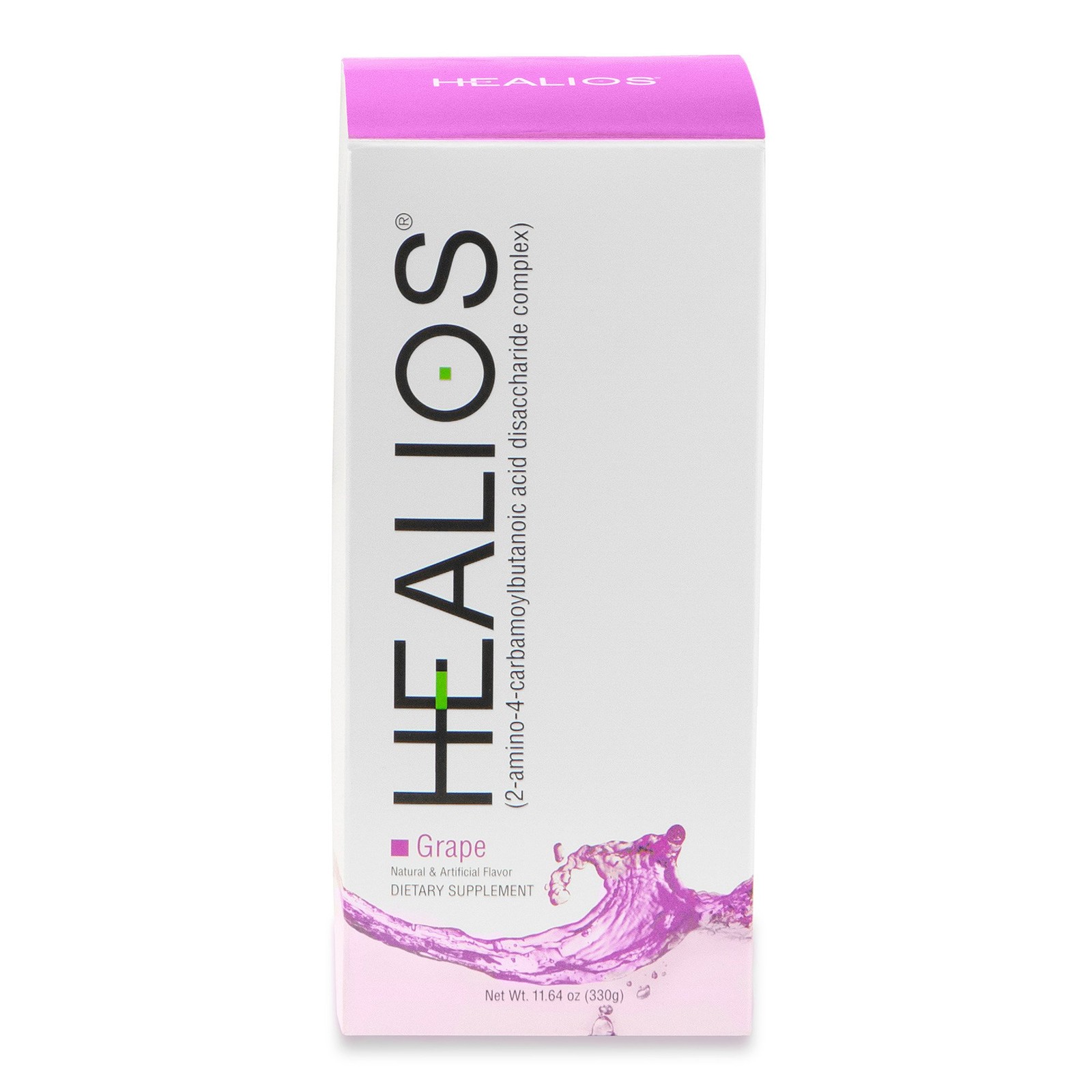 Healios Oral Health Supplement Powder for Mouth Sores & Mucositis – Grape Flavor