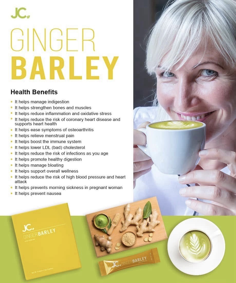 Jc Organic Barley Ginger