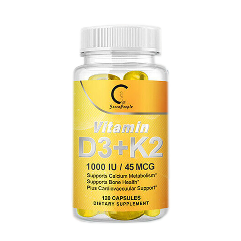 Vitamin D3 1000 iu K2 (MK-7) Supports Calcium Absorption, Bone, Immune Health