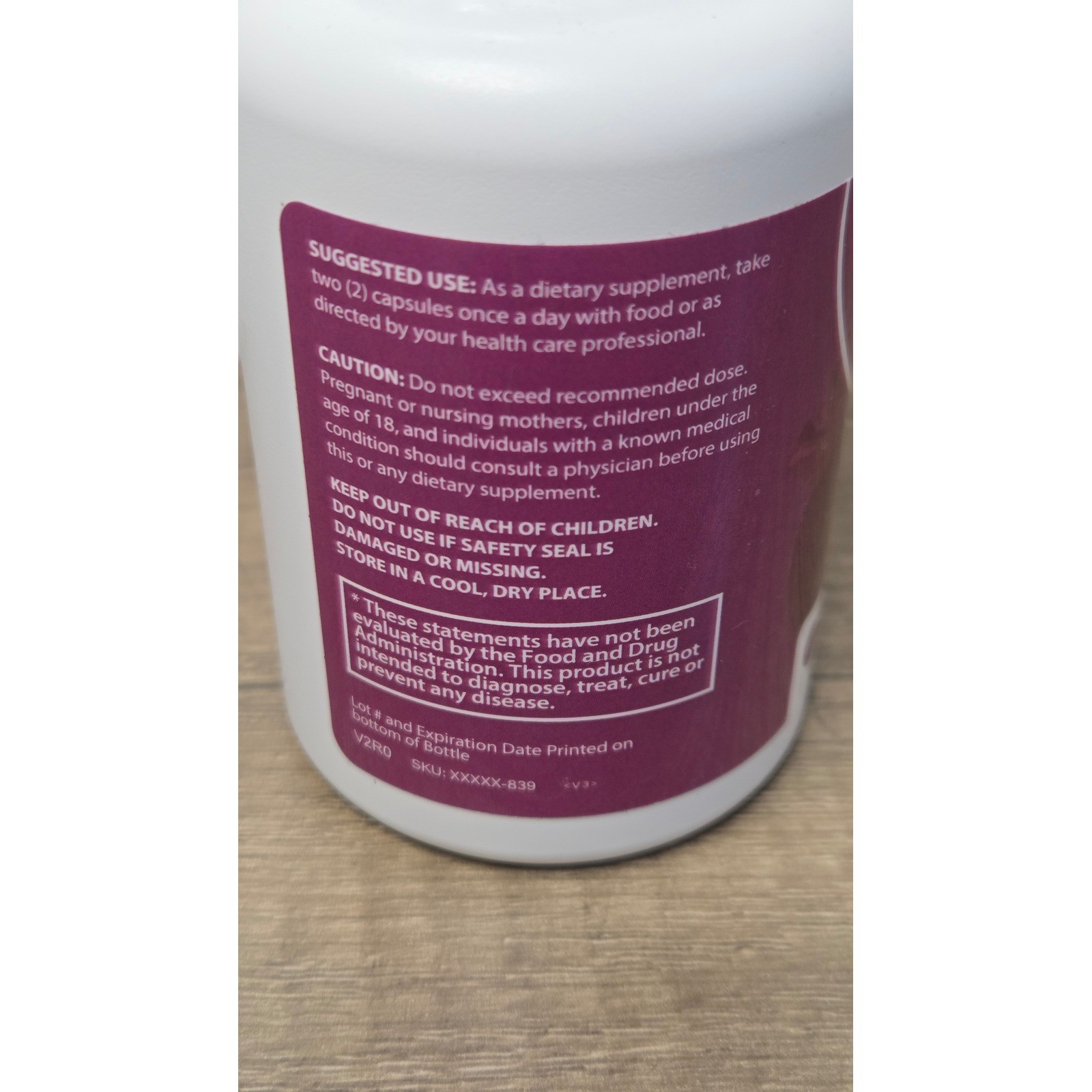 Rosabella Organic Beet Root Capsules 60ct 30 Day Supply Healthy Circulation