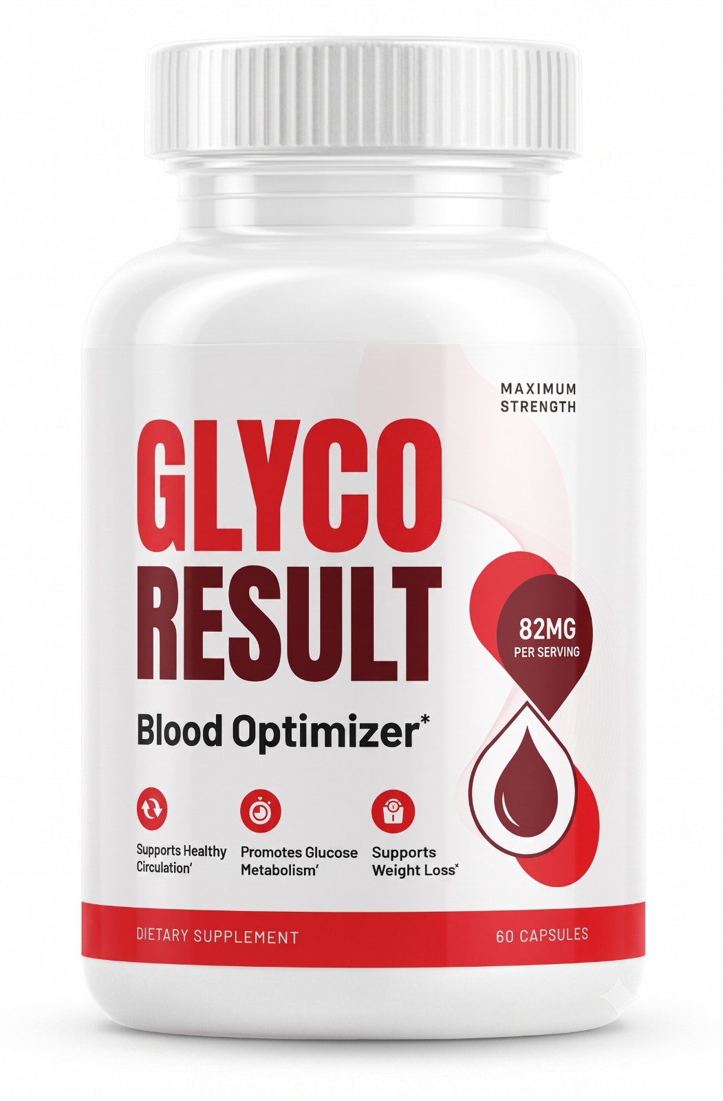 Glyco Result Blood Health Support Dietary Supplement 60 Capsules