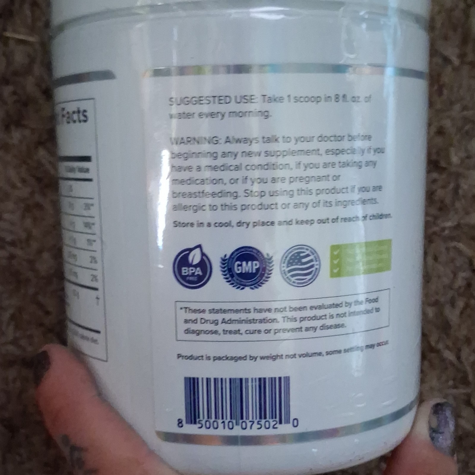 Gundry MD PrebioThrive Unflavored Organic Prebiotic Powder Digestive, 10.6 oz