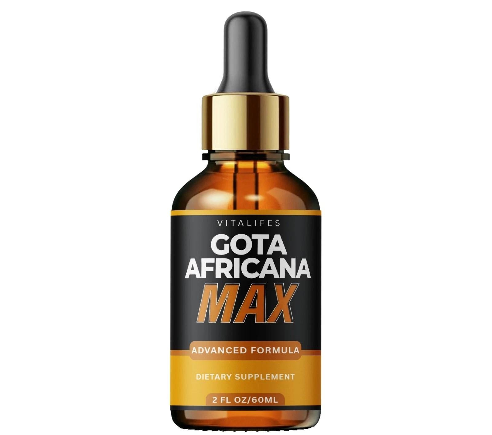 Gota Africana Max Drops for Men to Boost Performance, Stamina & Energy (30 Serv)