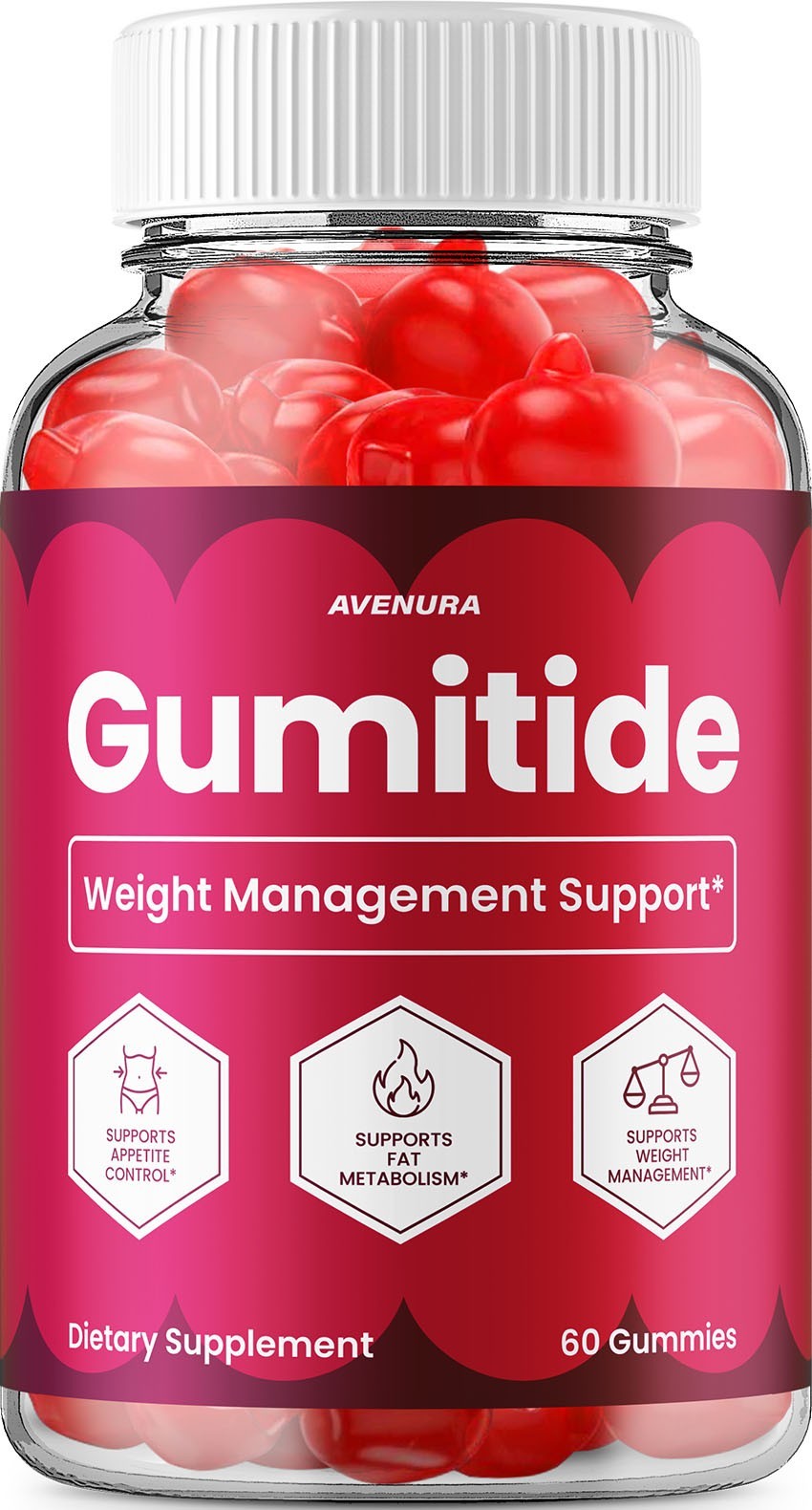 (1 Pack) Gumitide ACV Gummy – Natural Ingredients for Overall Wellness Support
