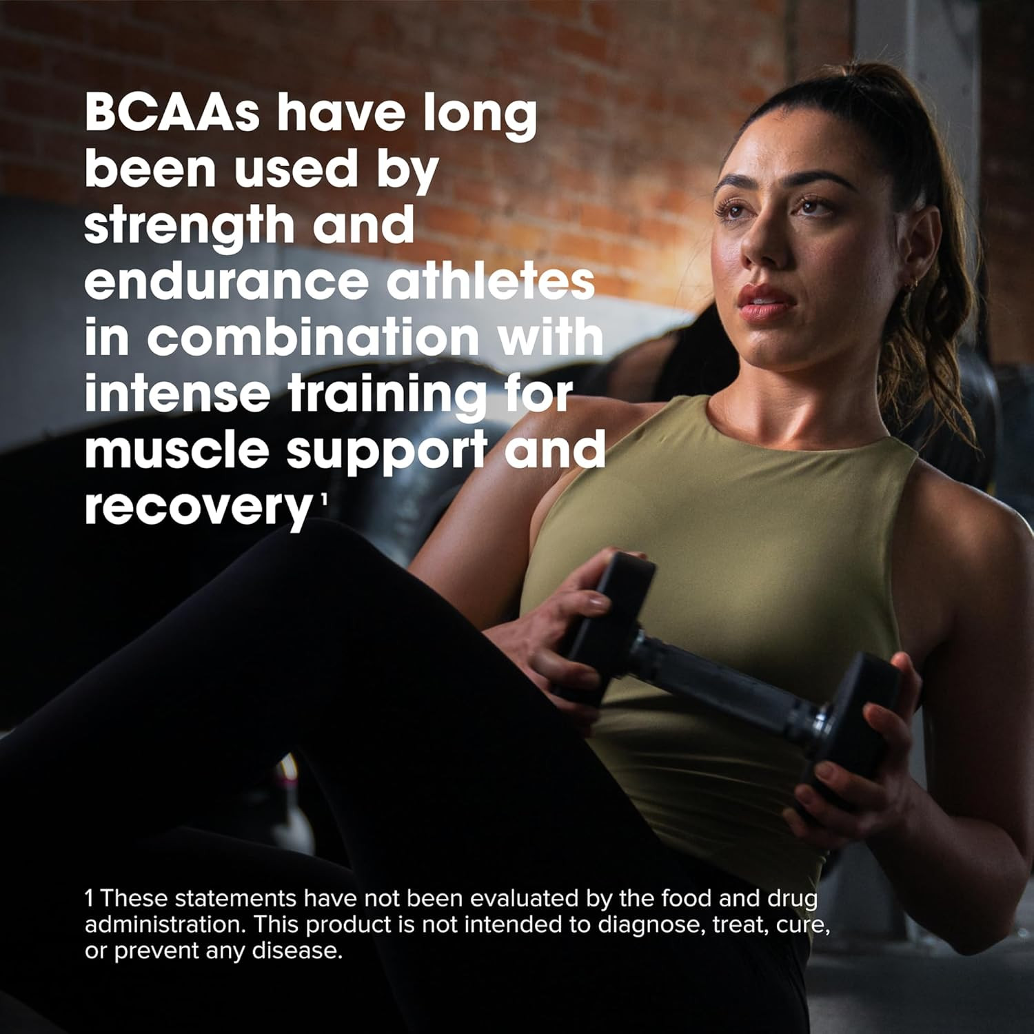Instantized BCAA Powder, Unflavored, Keto Friendly Branched Chain Essential A…