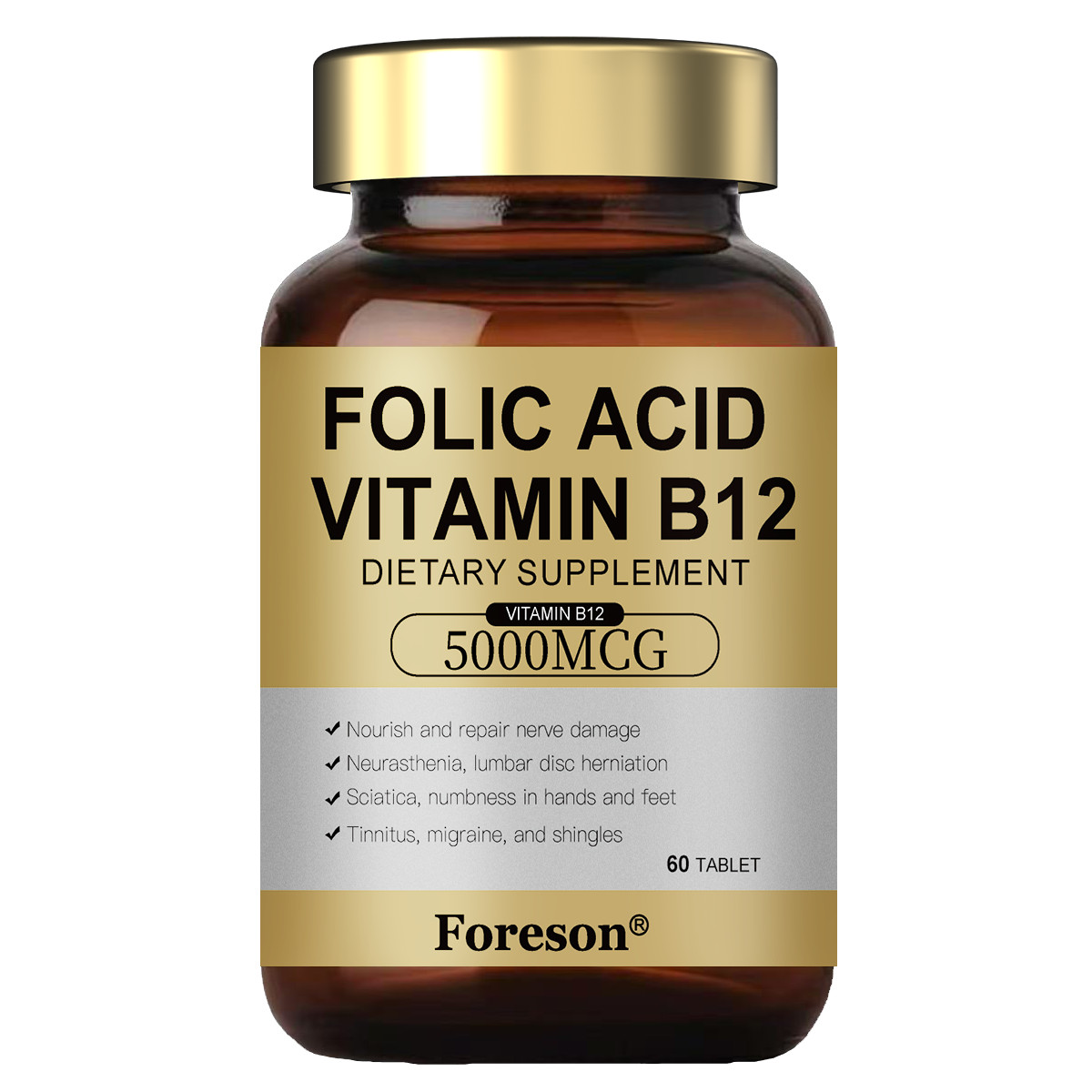 FORESON FOLIC ACID Vitamin B12