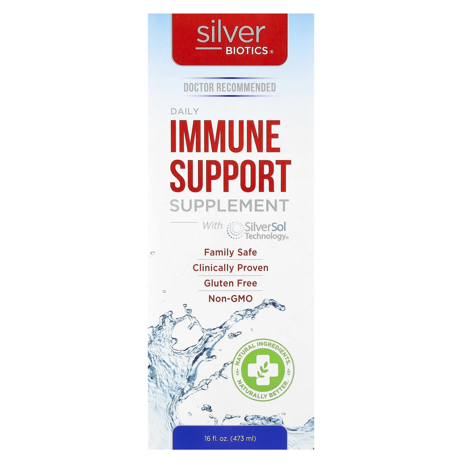 2 X American Biotech Labs, Silver Biotics�, Daily Immune Support Supplement wit