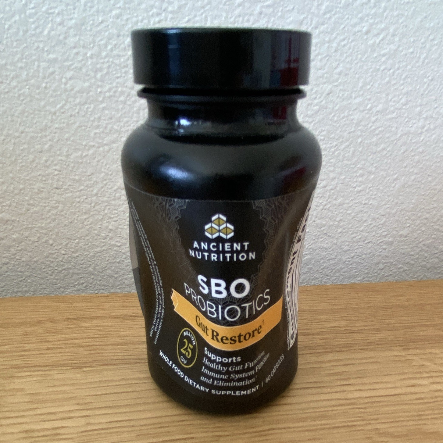 Ancient Nutrition SBO Probiotics Gut Restore Probiotic 60 Capsules Exp 05/2027
