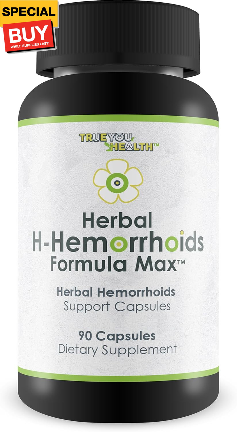 Herbal H-Hemorrhoids Formula Max – Our Best Herbal Hemorrhoids Treatment – Natur
