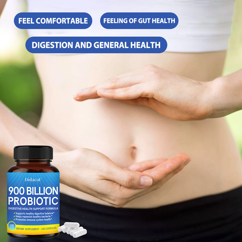 900 Billion Probiotic Protect Intestinal Health Lactobacillus Acidophilus 120 CT