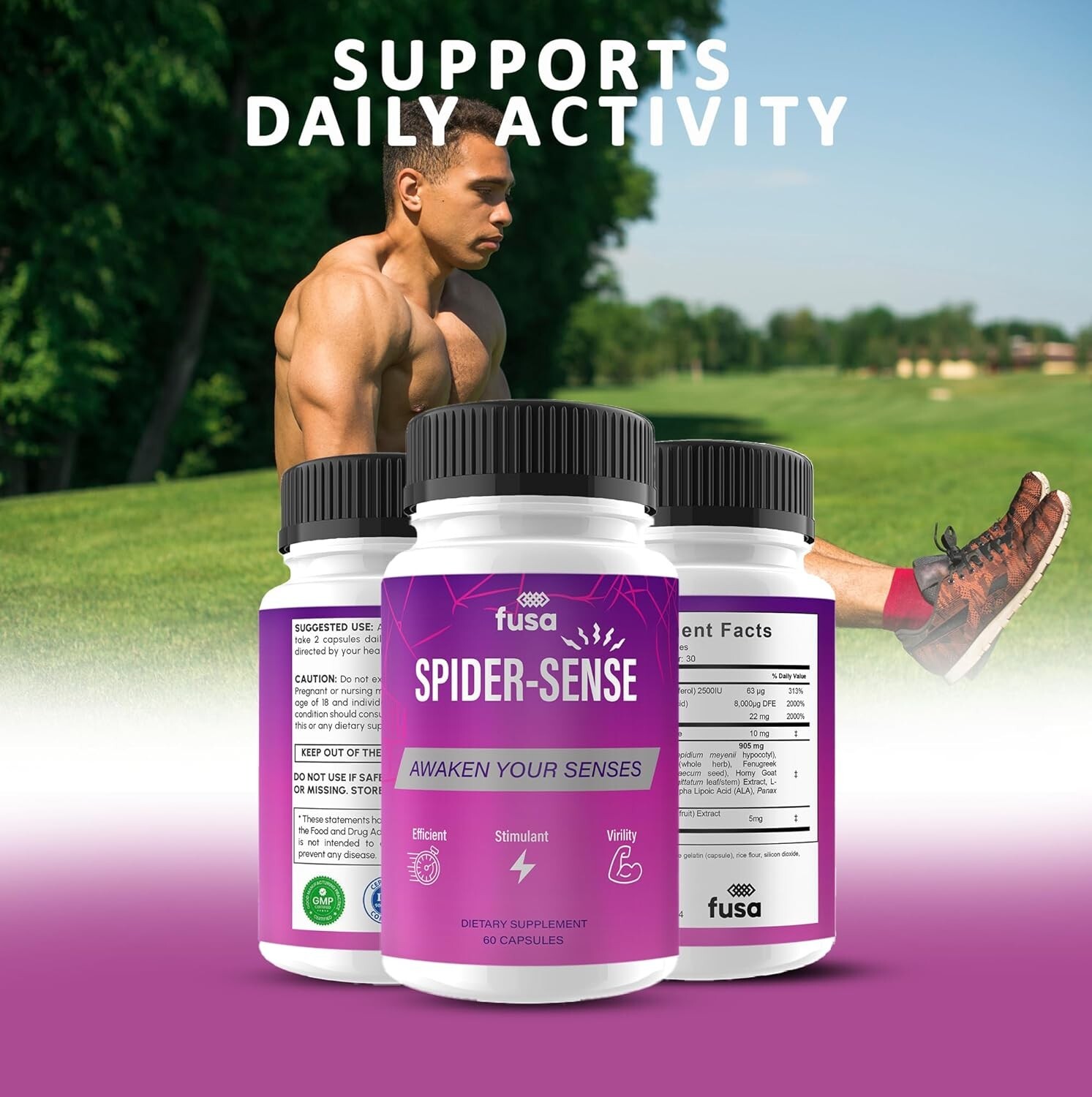 Spider Sense Pills Spider-Sense Max Supplement, SpiderSense Maximum Strength