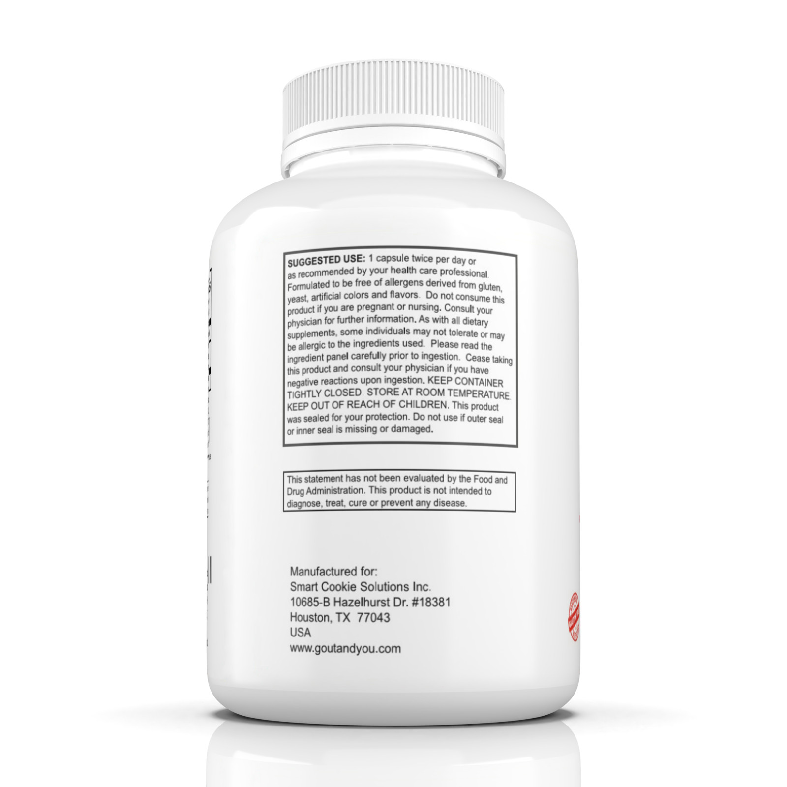 3 Bottles Tart Cherry Extract by GoutandYou.com – 3000 mg – Gluten Free – Vegan