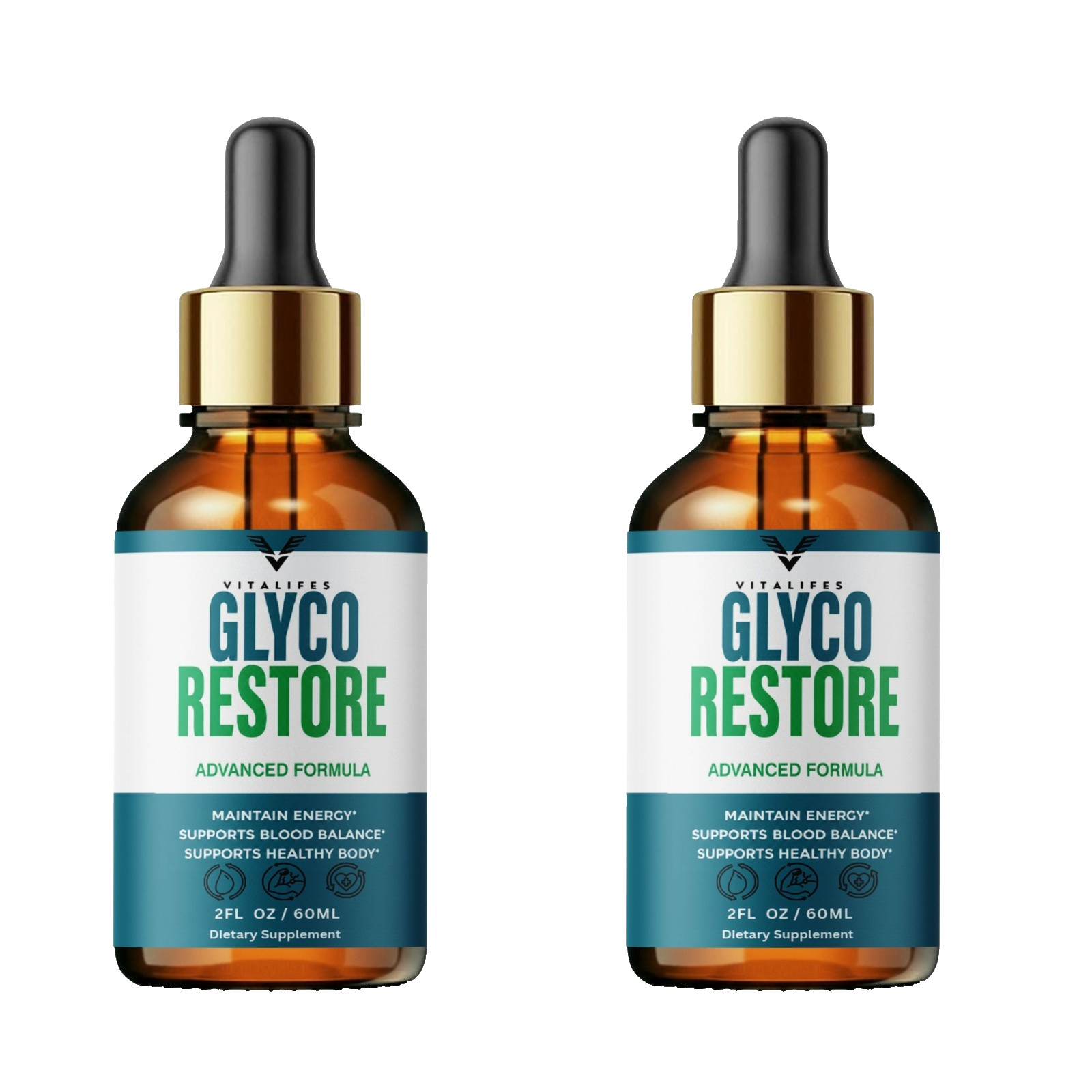 Glyco Restore Drops – Official GlycoRestore Formula for Blood Health 120ml