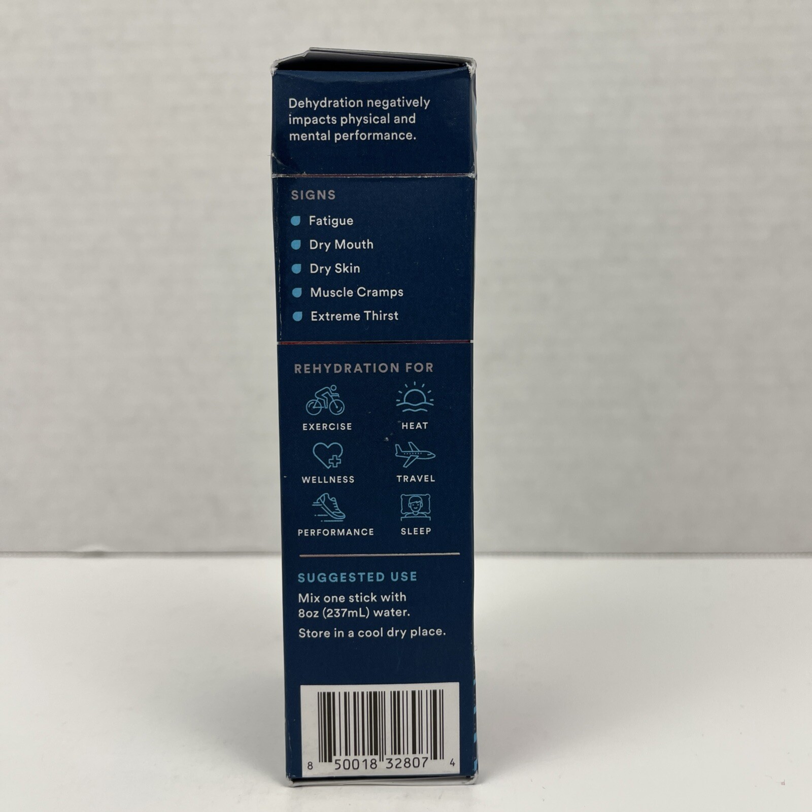 DripDrop Electrolyte Drink Mix Dehydration Relief Fast Variety Pk 8 Ct Exp 11/27