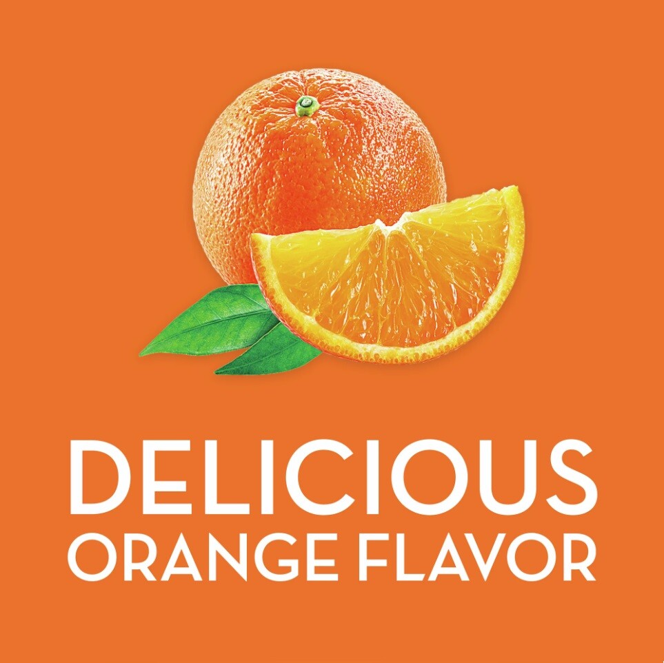 Metamucil Fiber Sugar-Free Orange Gummies Supplement Orange Flavor Pack-72 NEW