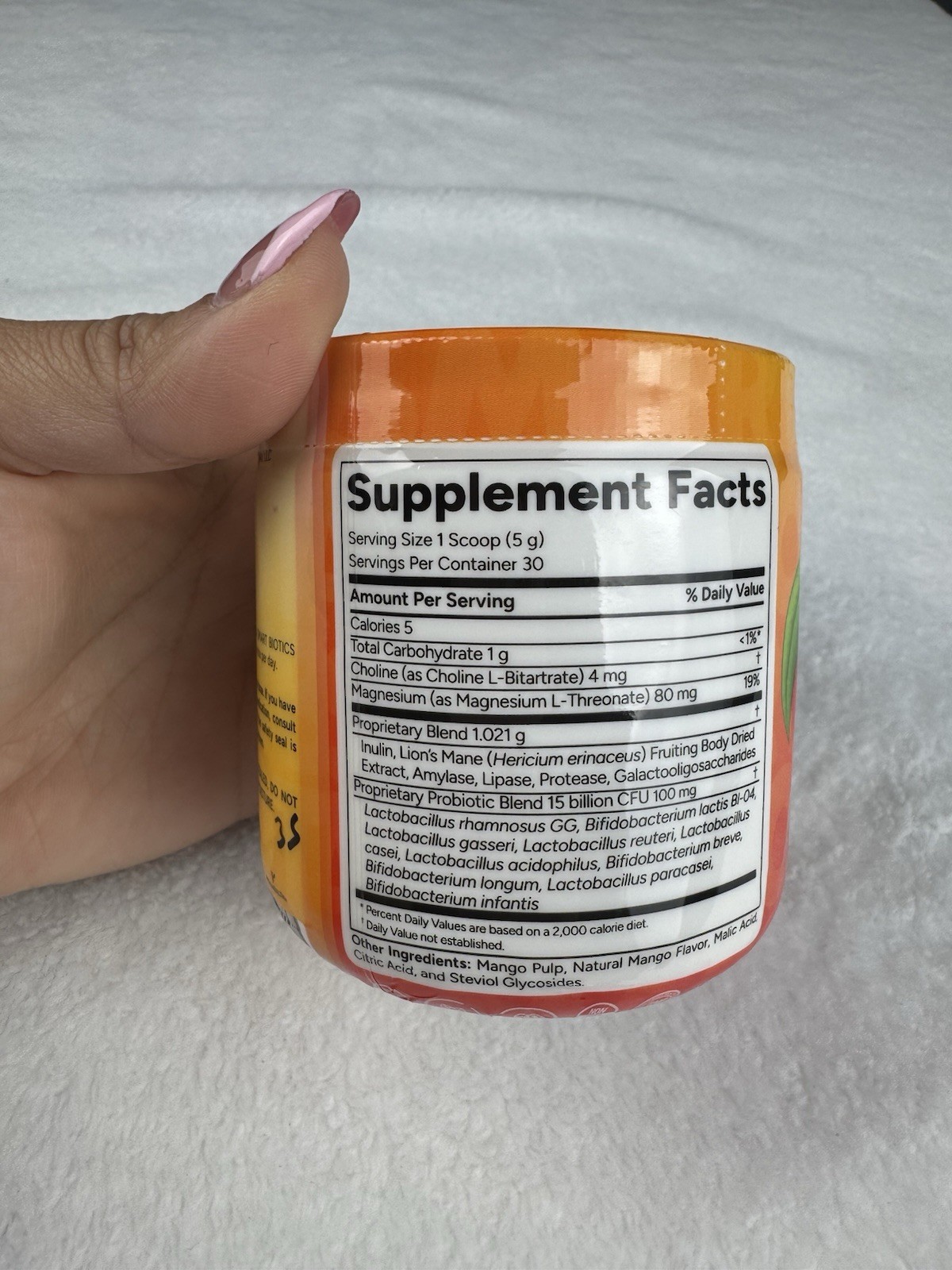 Vital Health Smart Biotics Mango Probiotics Prebiotics Digestive Support 150g