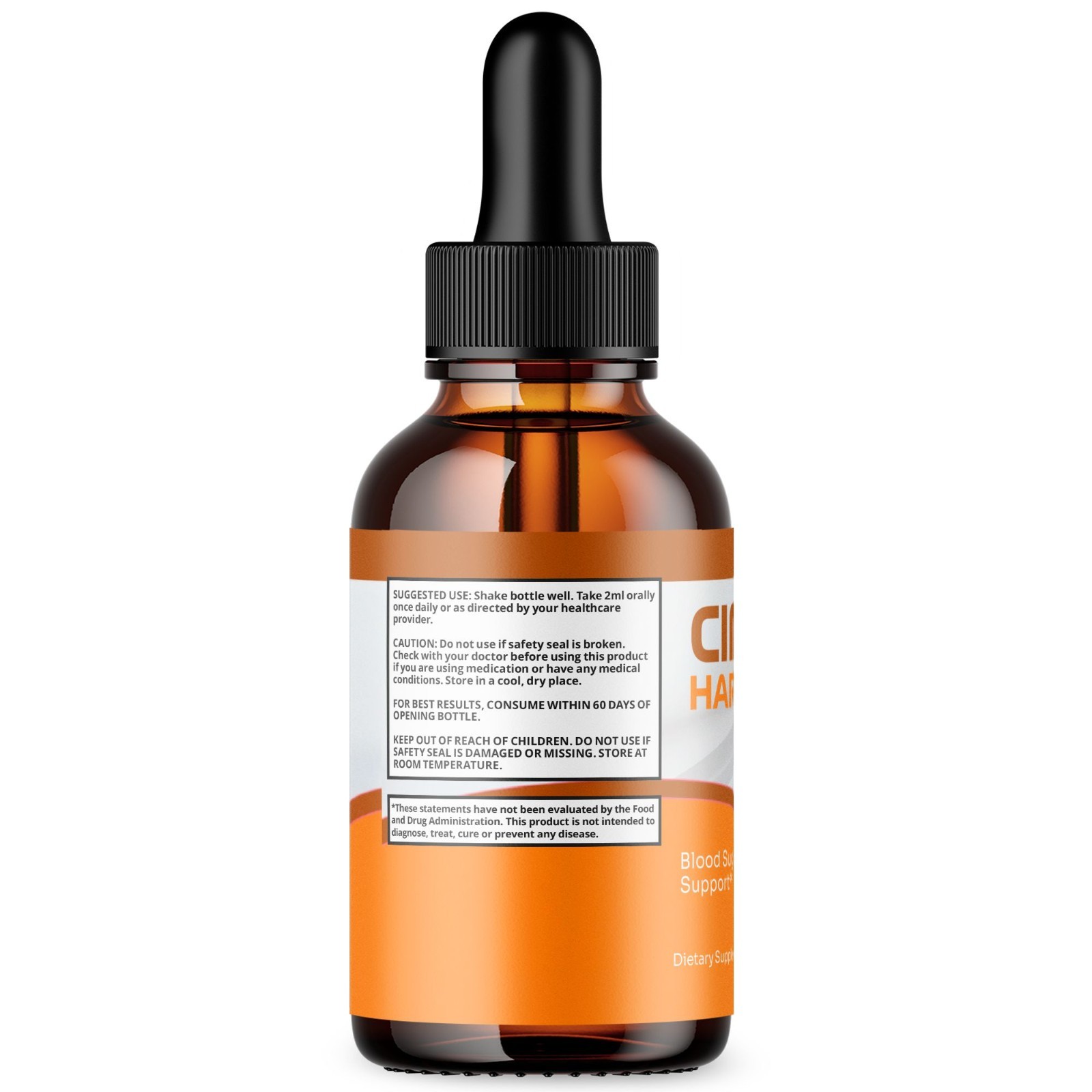 (5 Pack) Cinna Harmony Blood Support Drops CinnaHarmony Supplement 300 Servings