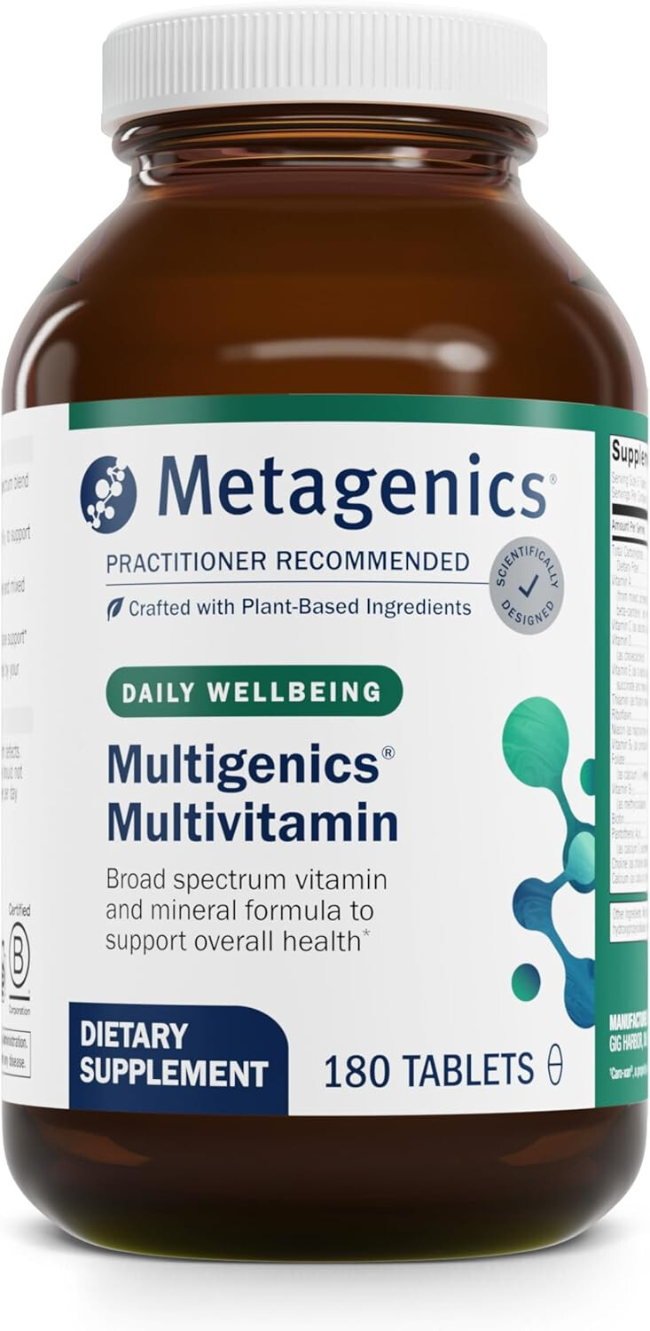 Metagenics – Multigenics Multivitamin without Iron (180tabs)