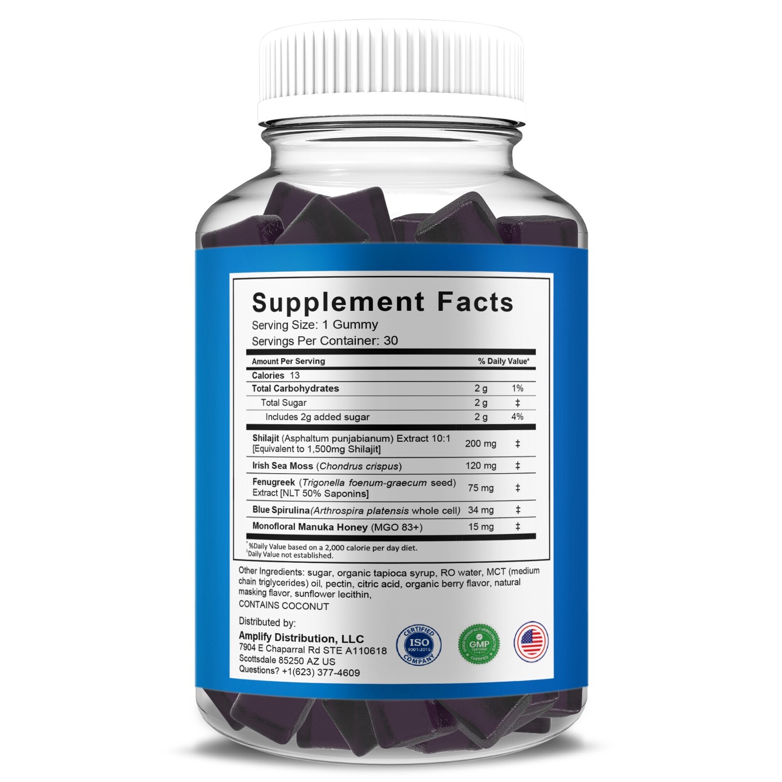 (2 Pack) Duremax Gummies Dure Max Performance Gummy Supplement (2 Month Supply)