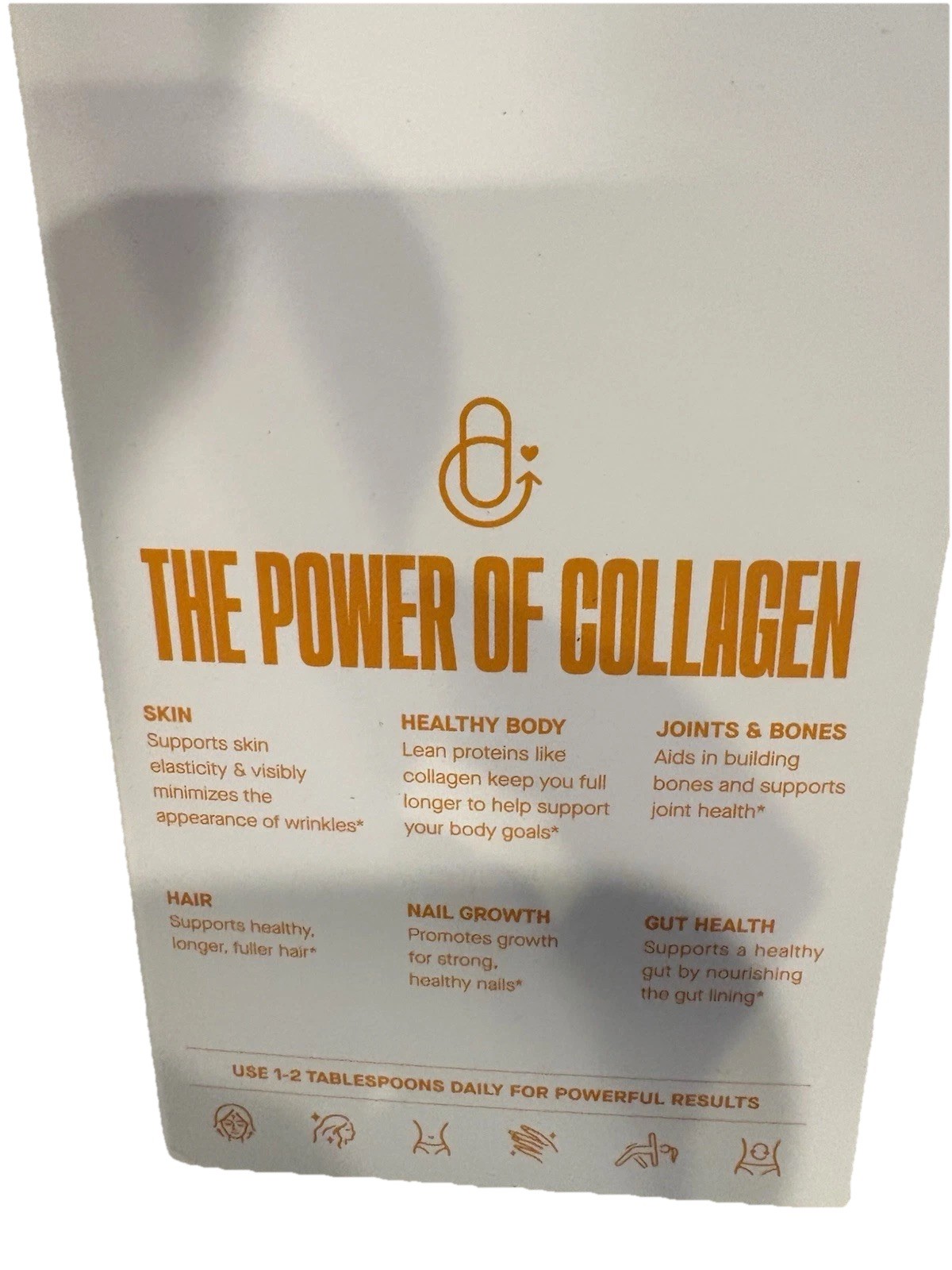 SpoiledChild E27 Extra Strength Liquid Collagen Mango 15.2 fl oz w/measuring cup
