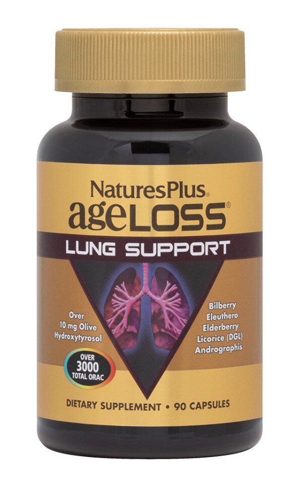 NATURE’S PLUS AgeLoss Lung Support 90 Capsules