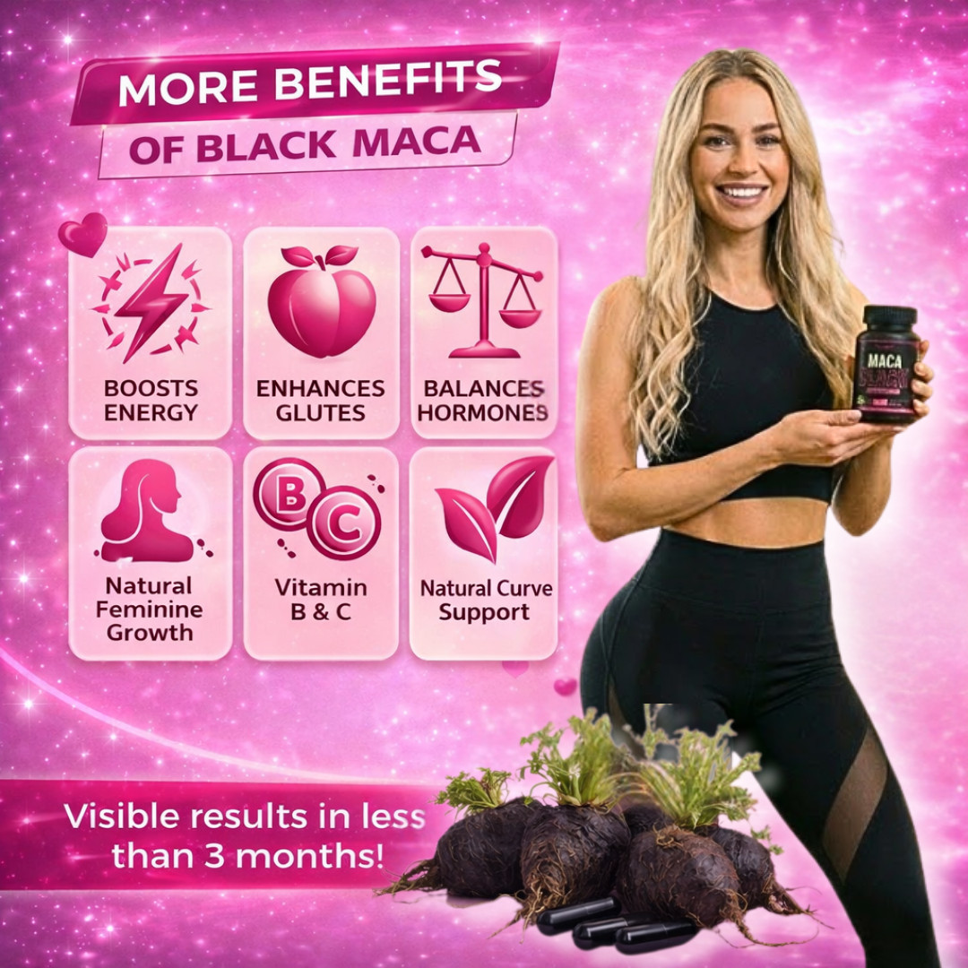 HUGE BOOTY GROWING in WEEKS WITH Black Maca Root CurvyFruit, HIGHEST POTENCY
