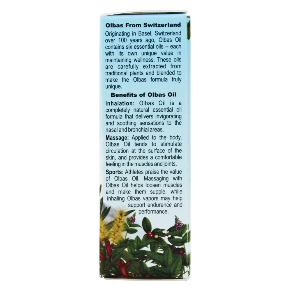 Olbas Aromatherapy Massage Oil & Inhalant 10 cc, 0.32 Ounces