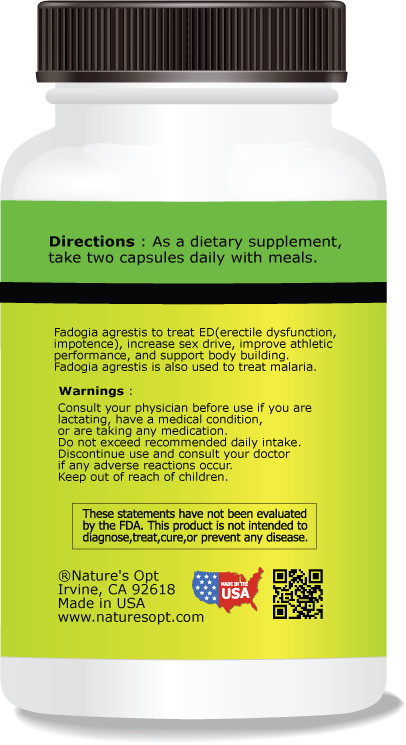 Fadogia Agrestis, Helps Testosterone Levels and Sexual Performance