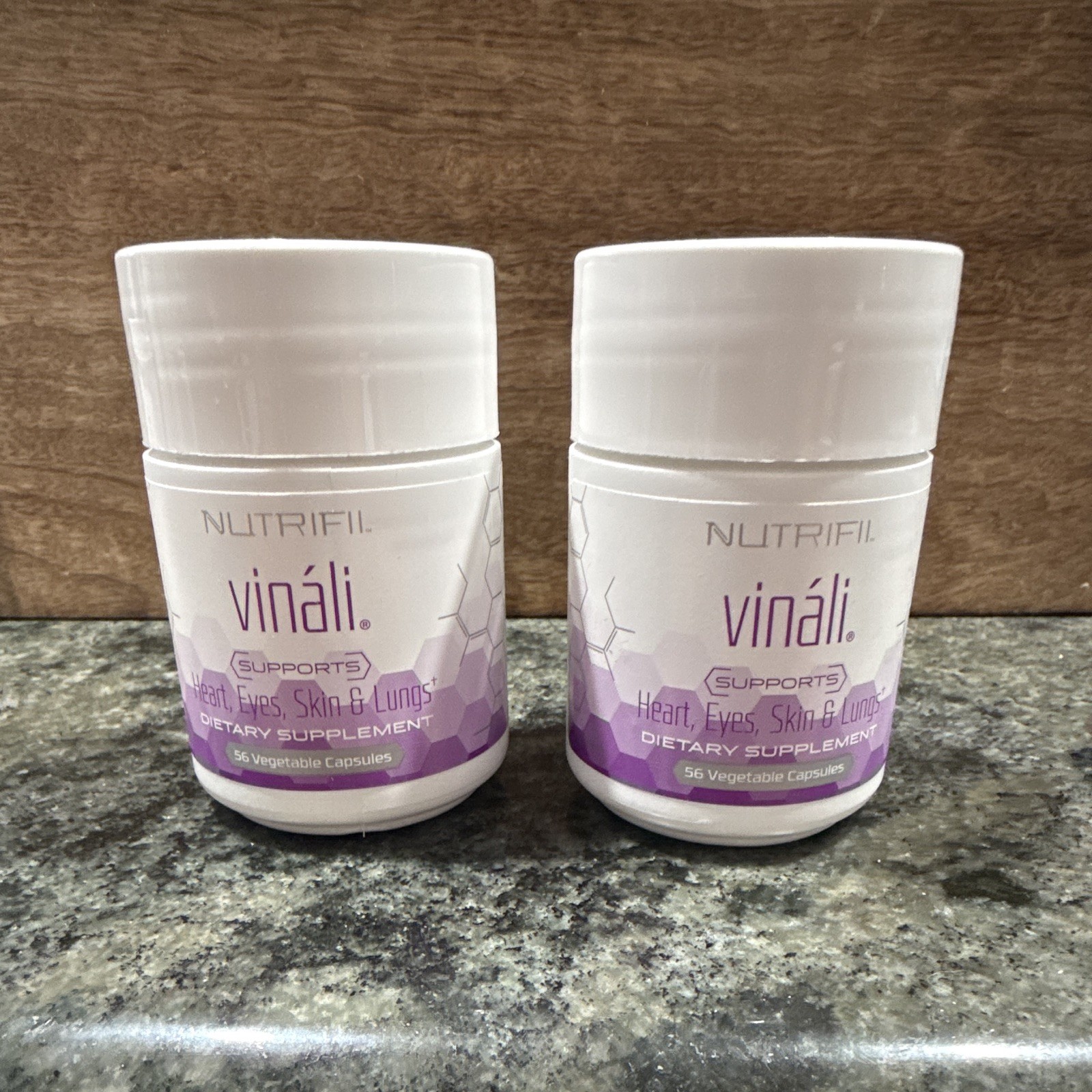 2pack Vináli Dietary Supplement Capsules Heart Health 2 pack with 56 Count