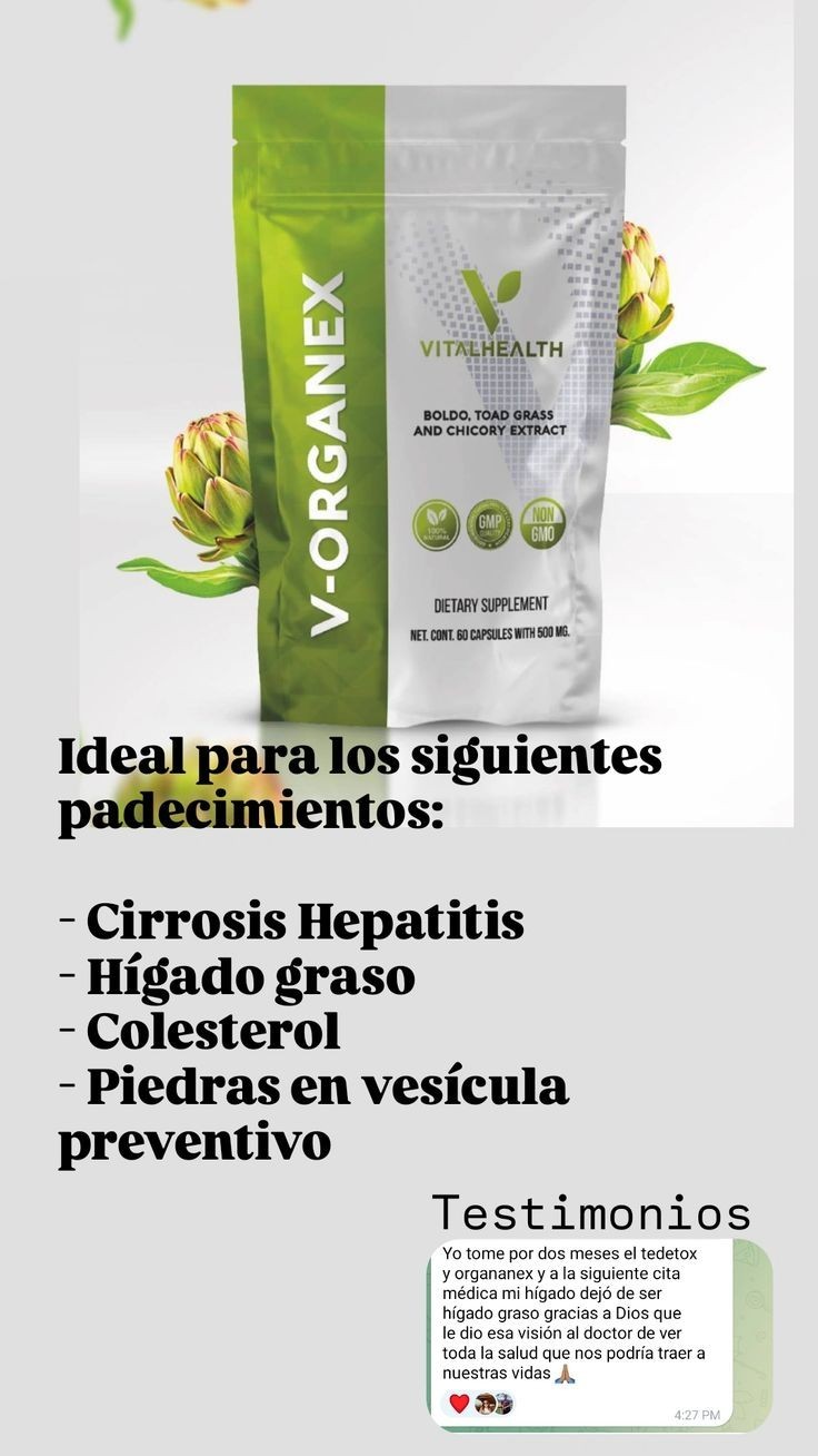 V-Organex 60 Capsules with 500 mg – Vital Health Exp 2/2027