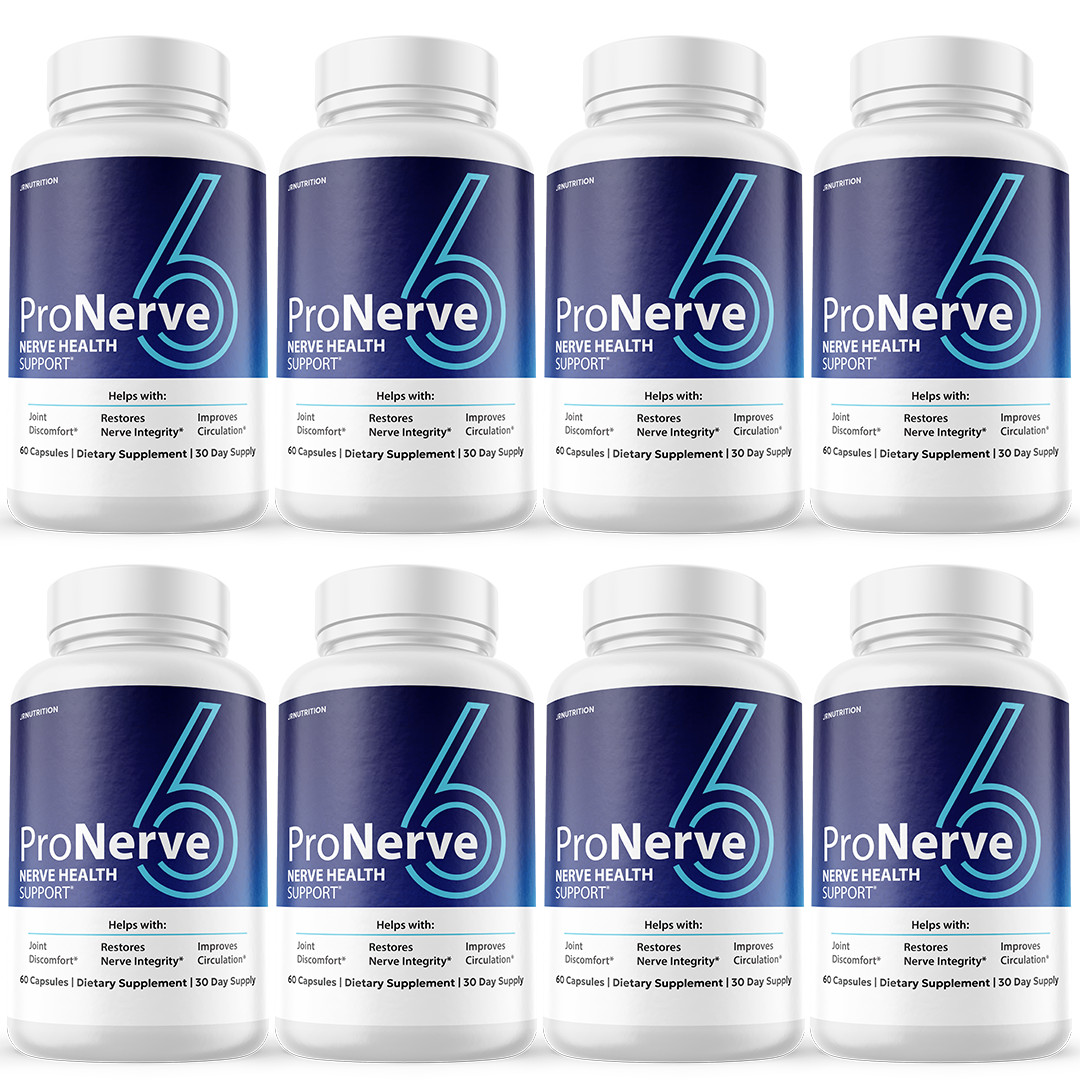 ProNerve6 Nerve Health Supplement to Support Nerve Functions Relief -8 Bottles