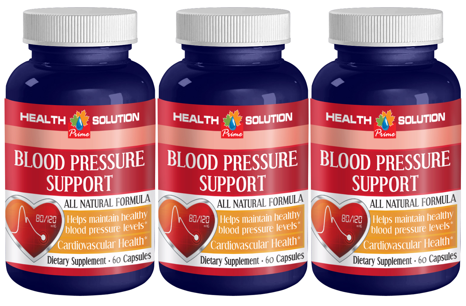 Lower blood pressure – BLOOD PRESSURE SUPPORT COMPLEX – Blood vessels health, 2B