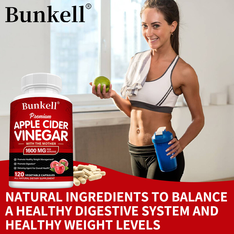 Apple Cider Vinegar Capsules – Detoxification, Weight Loss and Fat Reduction