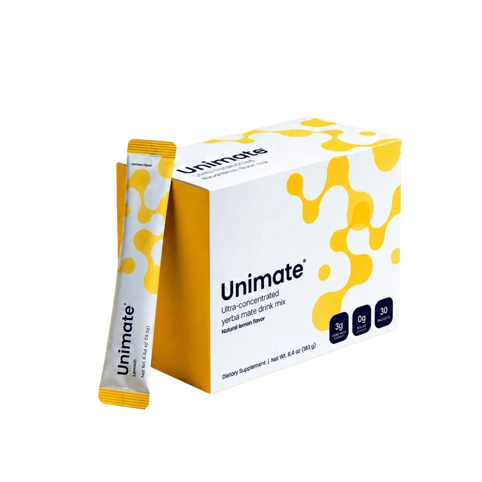 Unicity Unimate Leamon Flavor Supplement-30-count pack-Freshs- Energizing1