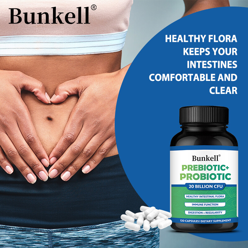 Prebiotic & Probiotic 20 Billion CFU, Gas, Constipation & Bloating Relief