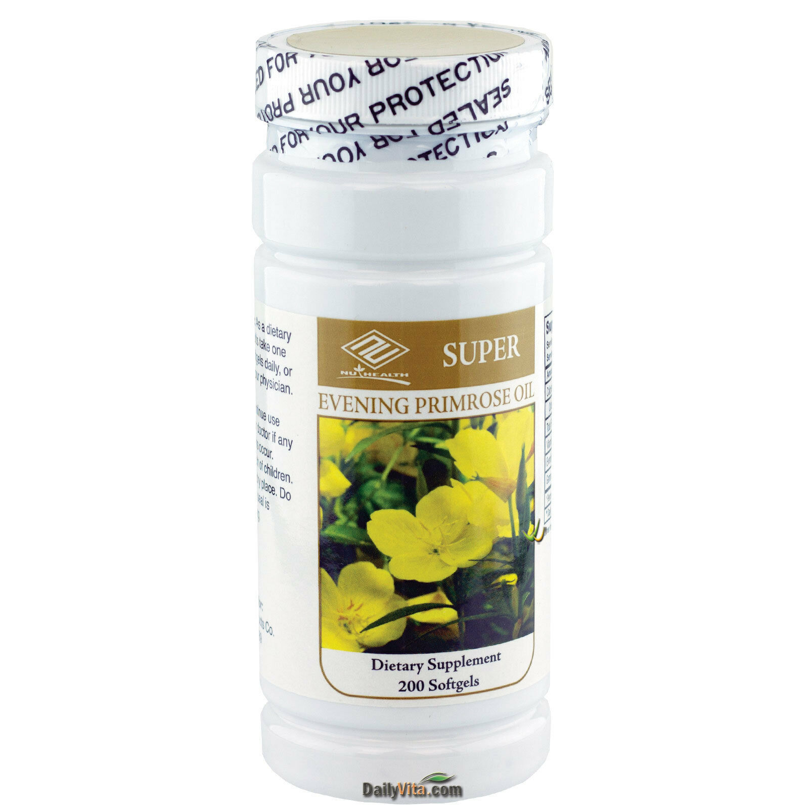 6 x SUPER Evening Primrose Oil 500 mg 200 softgels