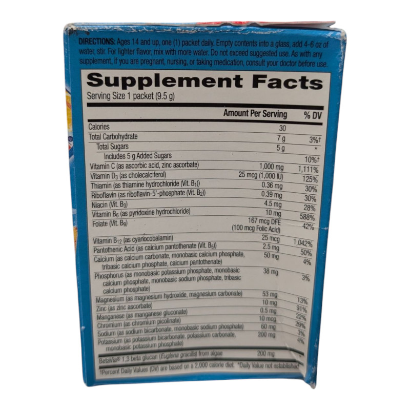 Emergen-C Immune+ 3-pc (Chewables, Orange Blast + Fizzy Drink Mix, Super Orange)