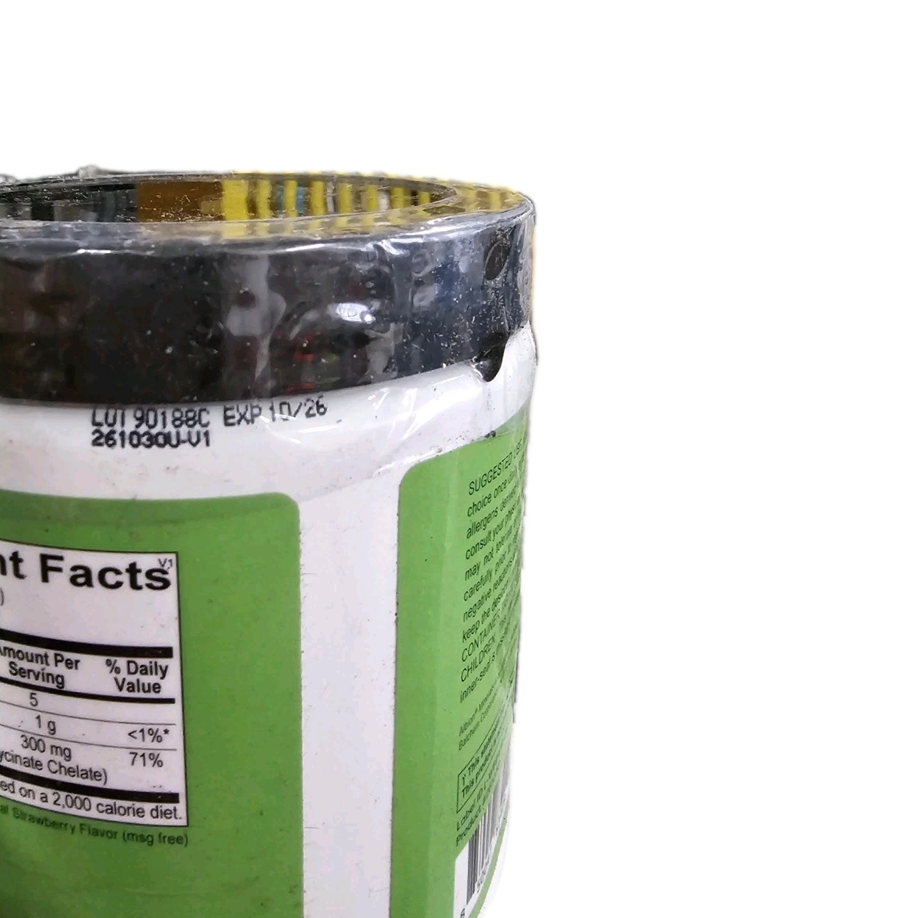 Gutpersonal The Miracle Worker. Magnesium Glycinate Powder For Sleep Exp: 10/26
