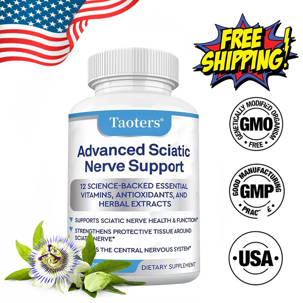 Advanced Nerve Support Capsules – Blood Flow & Circulationt 30 To 120 Caps