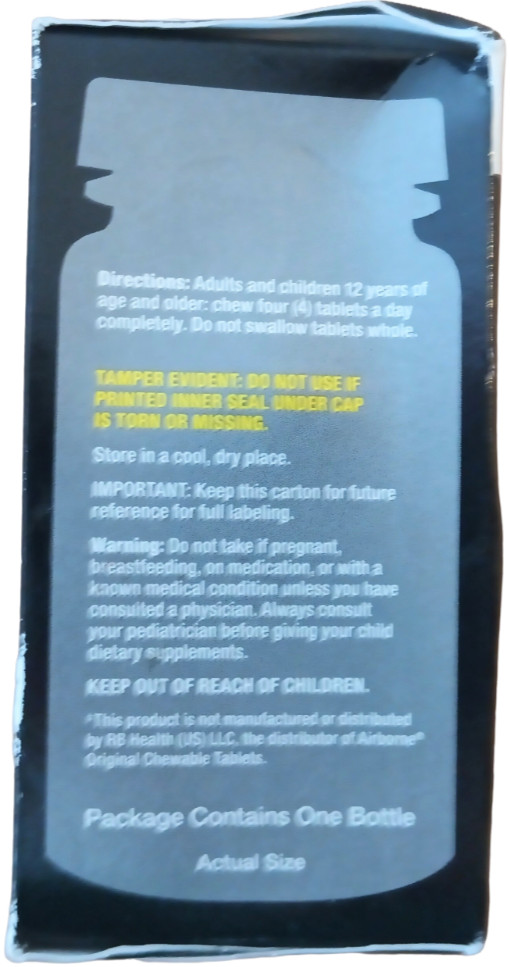 CVS Health AirShield Dietary Supplement Chewable Tablets 32 ct EXP 01/27