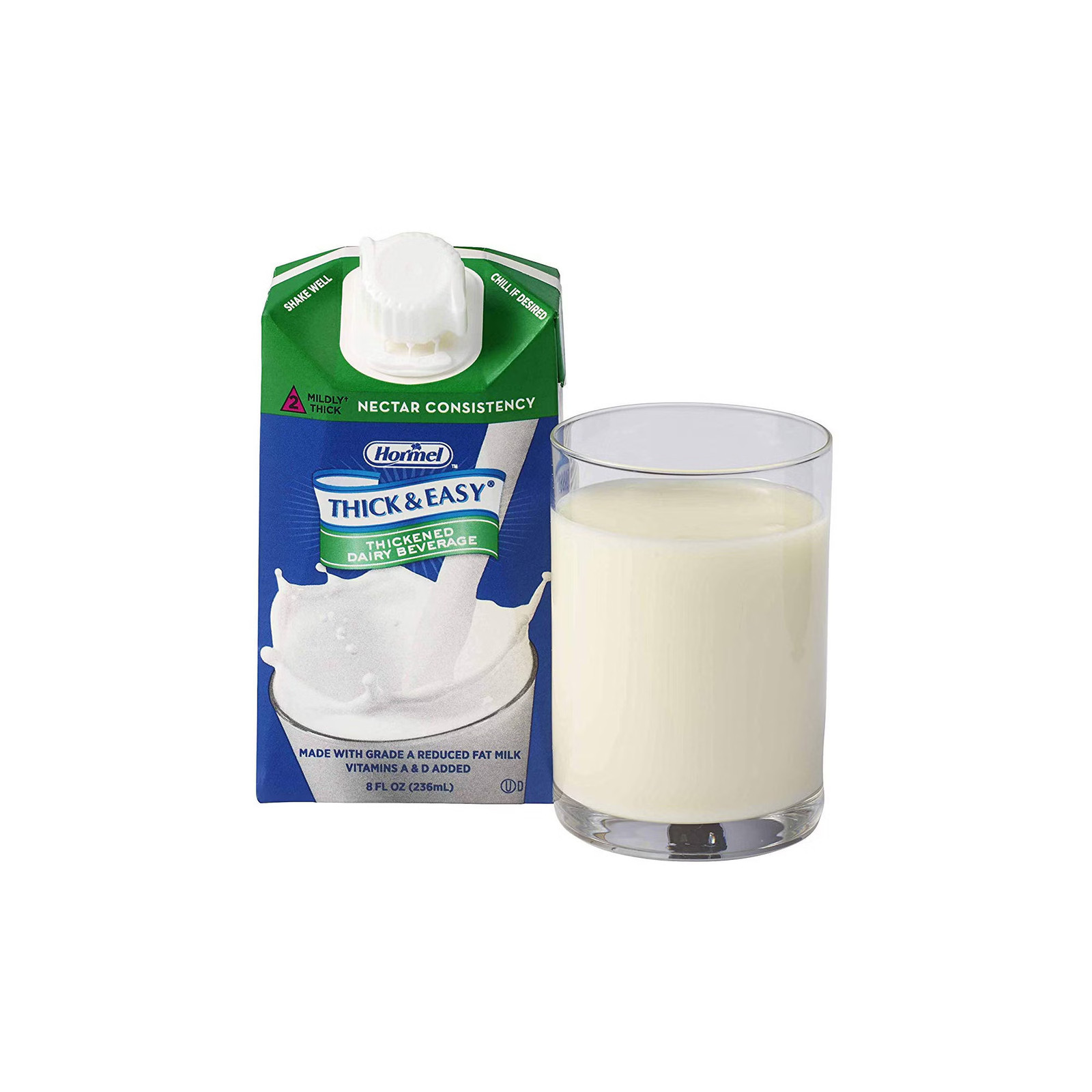 Thick & Easy Dairy Thickened Beverage Milk 8 oz Carton 27 Ct