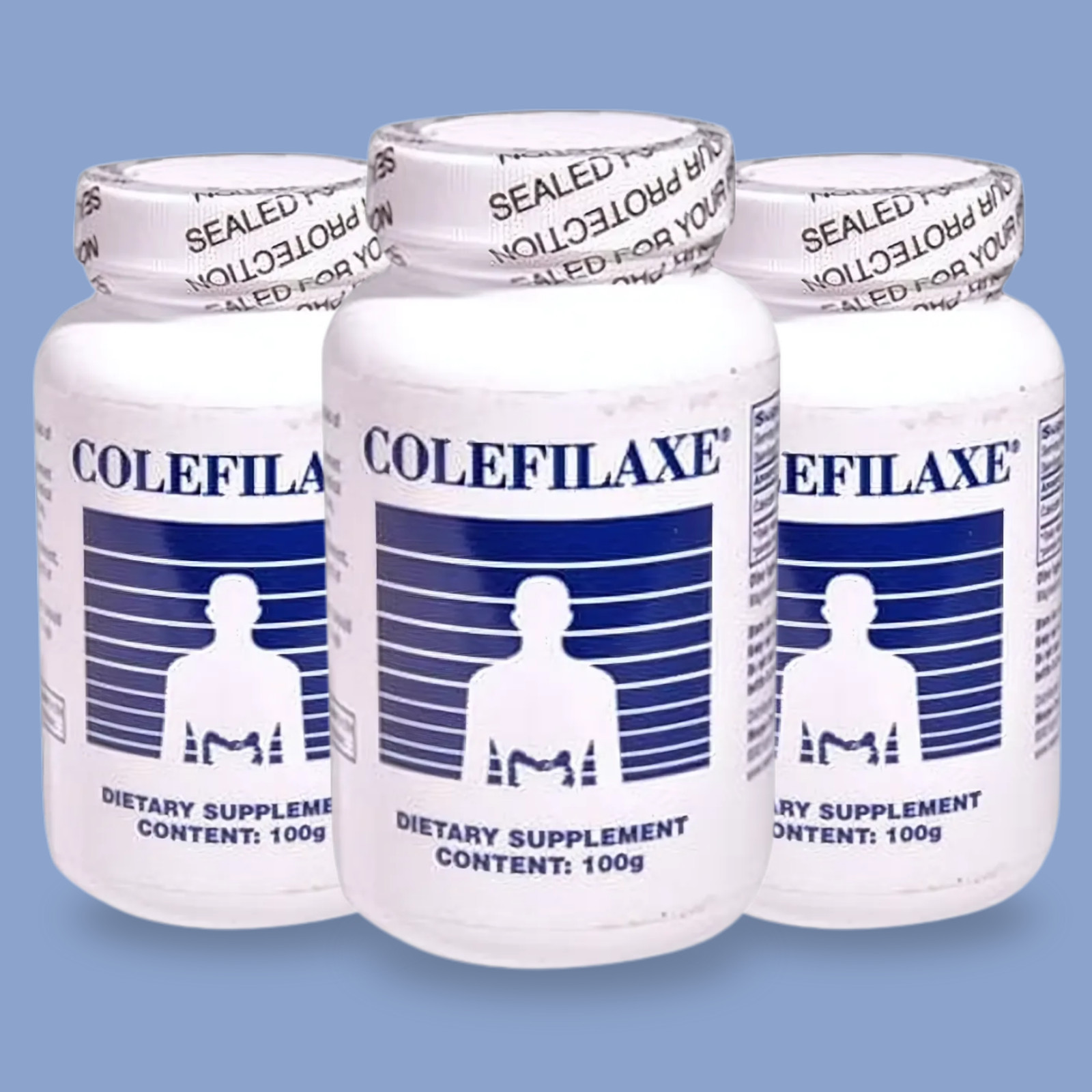 Menper Colefilaxe Cascara Sagrada Powder Supplement – 100g (3-Pack)