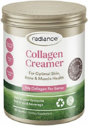 Radiance Collagen Creamer Powder 200g (7oz) Chocolate – made in New Zealand