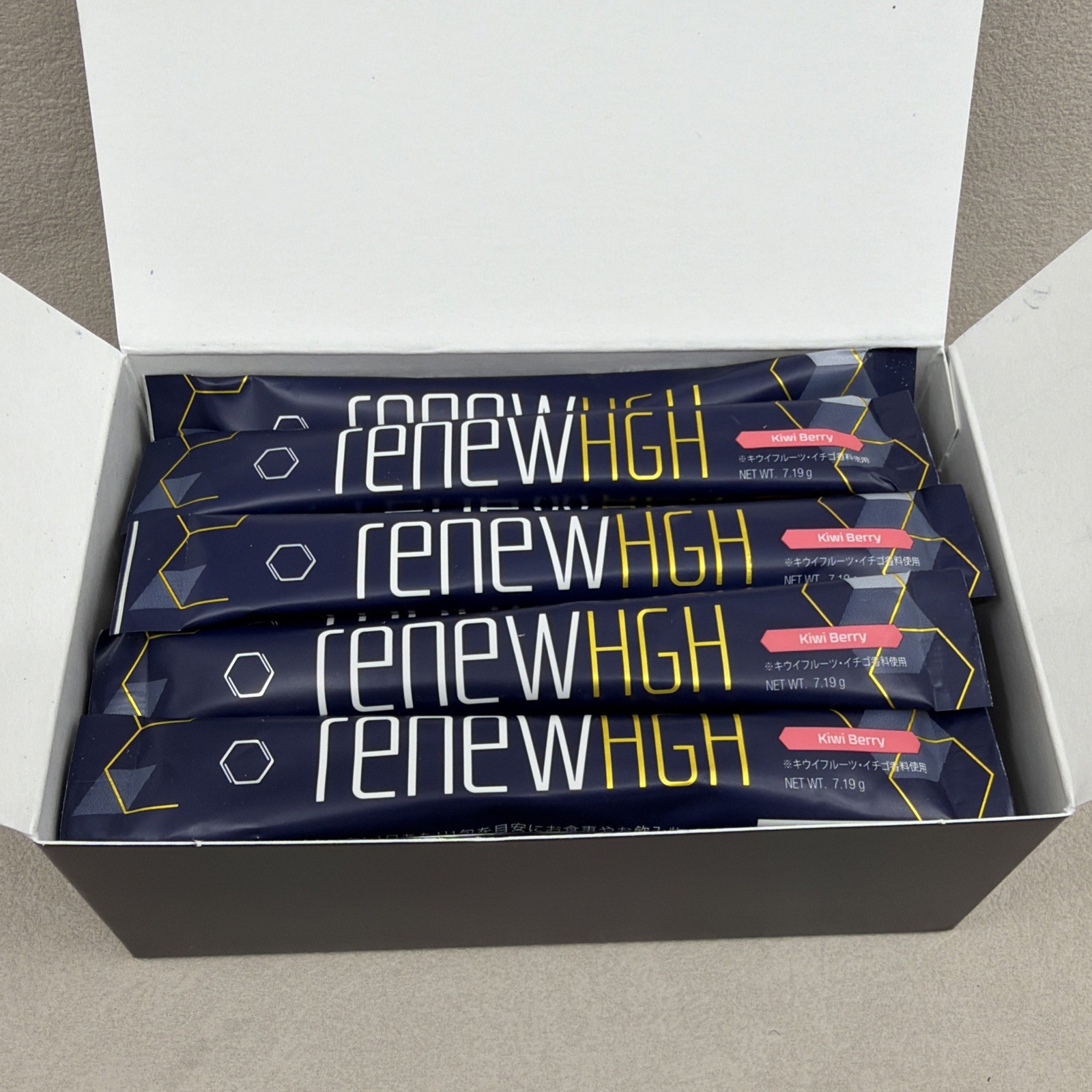 Nutrifii Renew Boosting Drink Kiwi Berry 28 Stick Packs NEW EXP 4/2027 PartnerCo