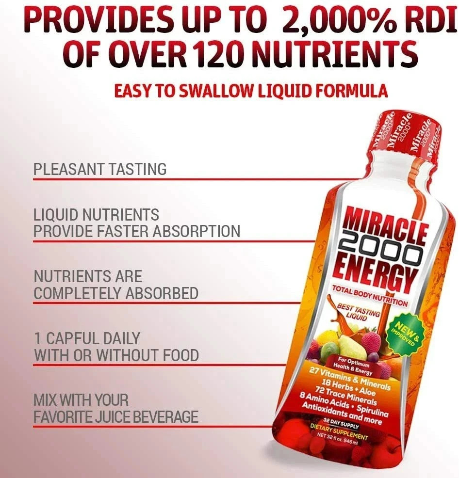 Century Systems Miracle 2000 Energy 32 fl.oz (946 mL)
