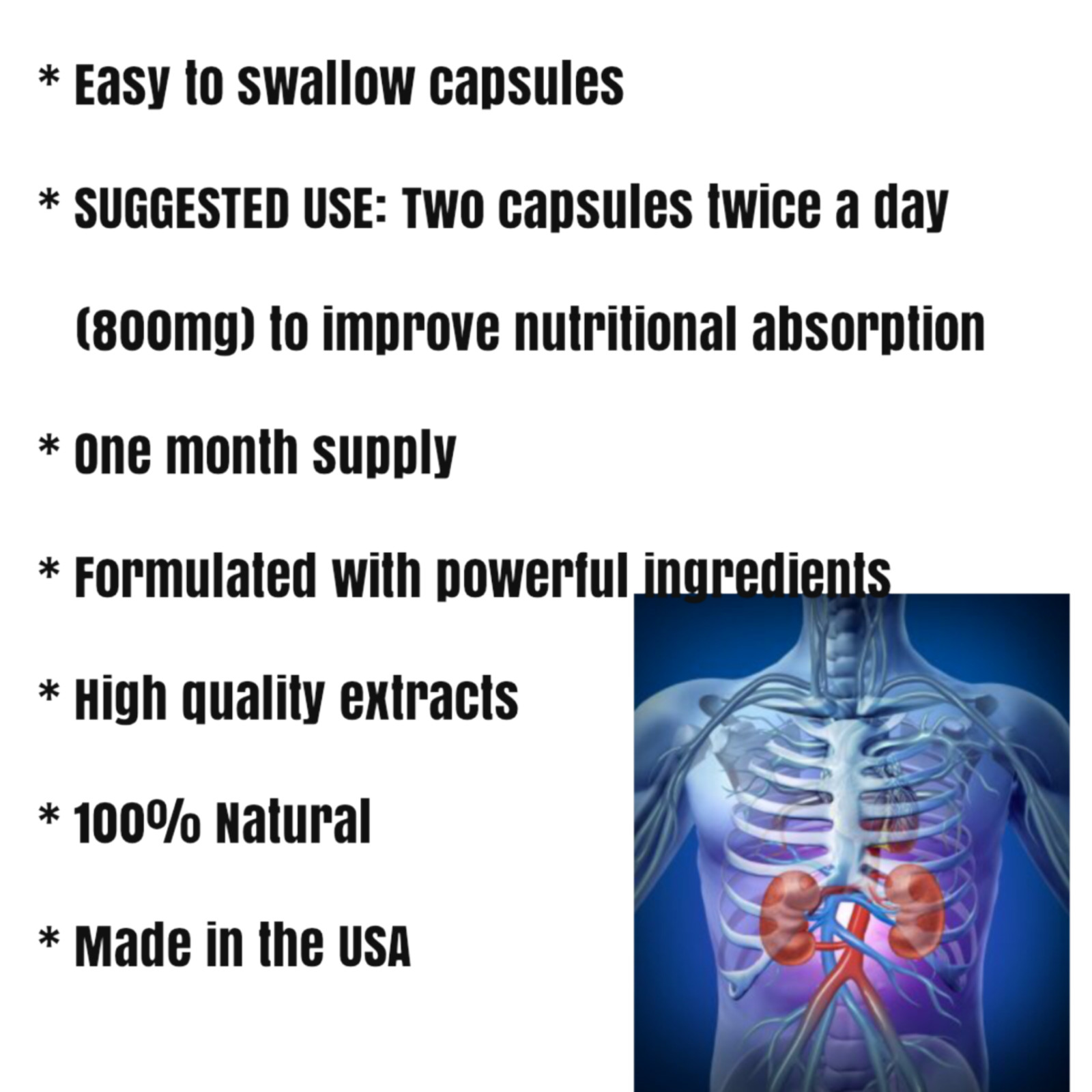 BEARBERRY (UVA URSI), 120 Capsules, Yeast Infection Remedy, Urinary Tract Care.