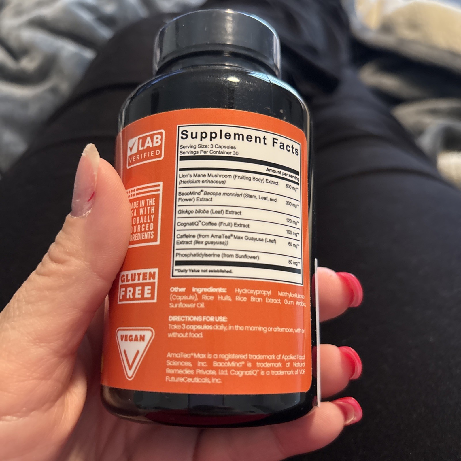 Mess Less Flow Dietary Supplement Energy, Creativity, Focus 90 caps 30 servings