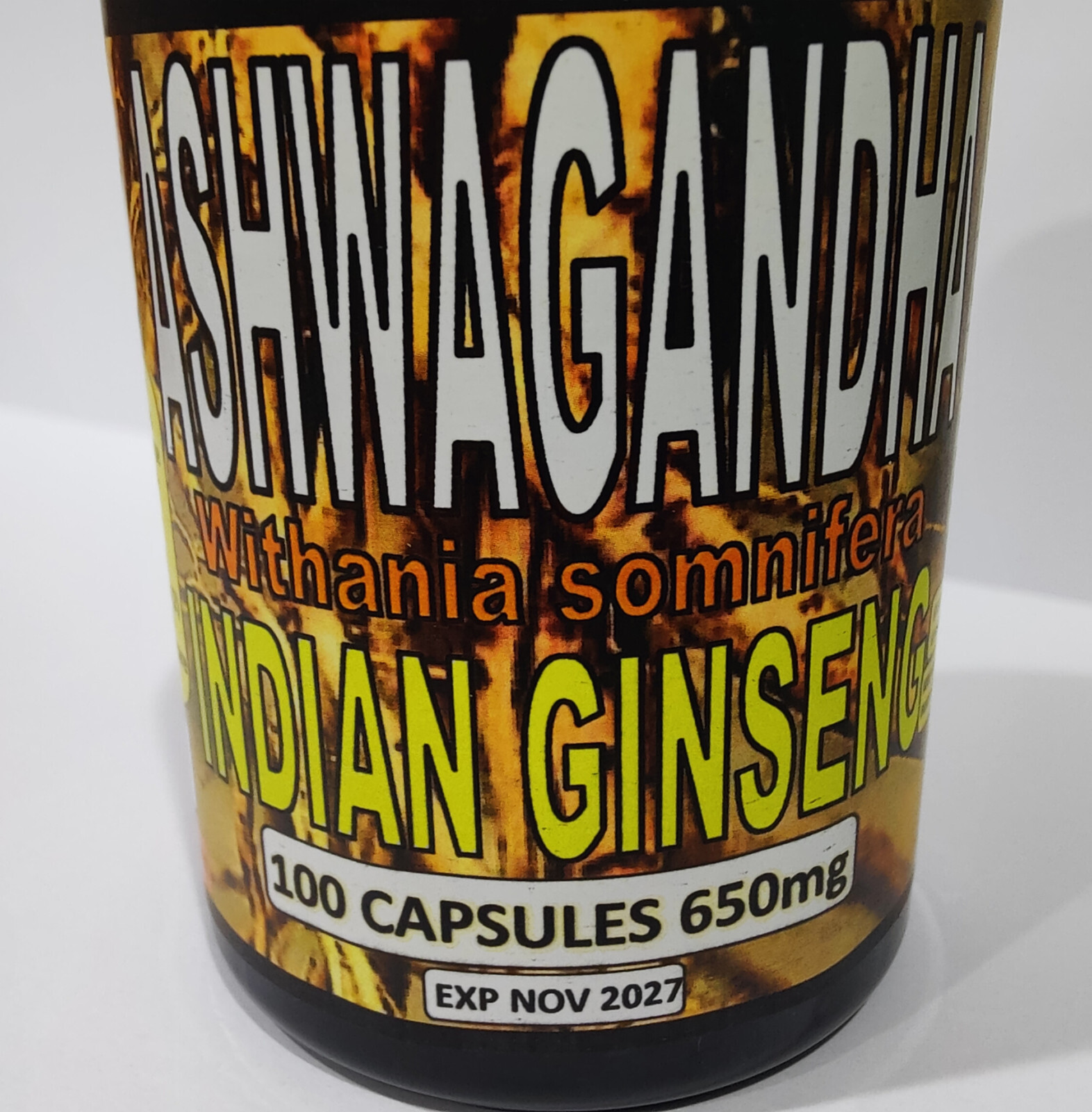 Ashwagandha capsulas, Raiz de ashwaghanda Para mejorar el estrés y la ansiedad